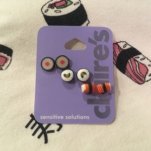 Sushi Earring Set
